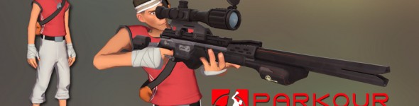 Parkour Fortress Scout Model